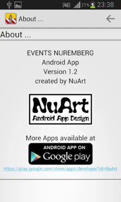 Events Nuremberg android App screenshot 1